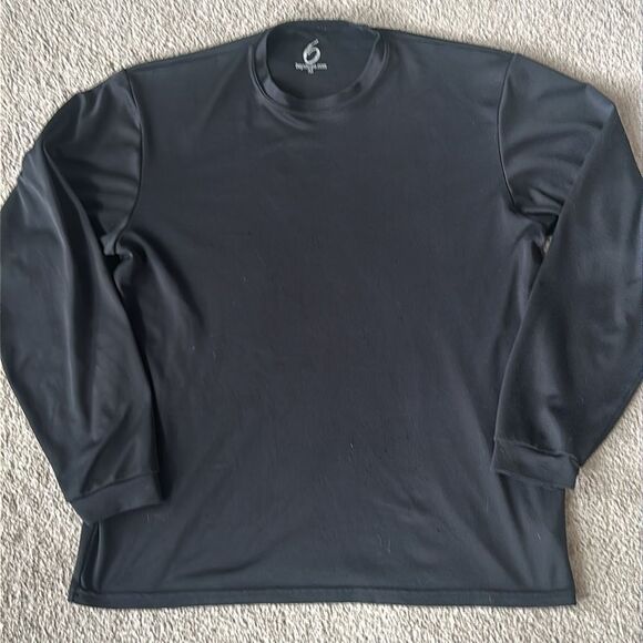 BaySix USA Men’s Long Sleeve Tee Shirt! - Picture 1 of 8